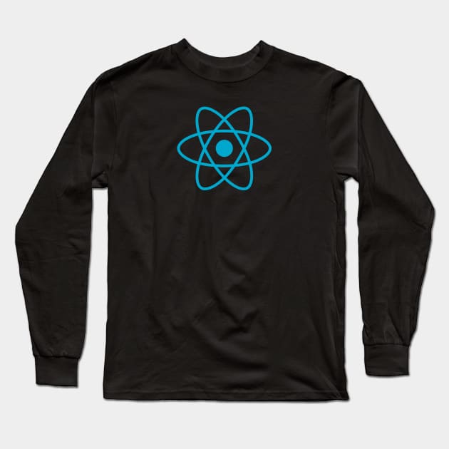 React JS Long Sleeve T-Shirt by nerd-studios